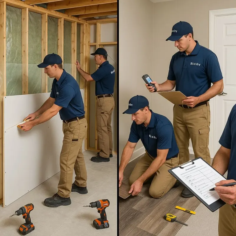 Repairs and Reconstruction process in Clay, CA